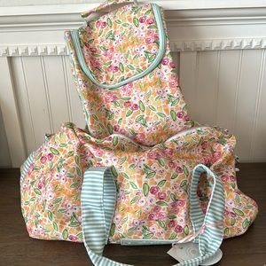 NEW Sweet Honey duffle and toiletries bag